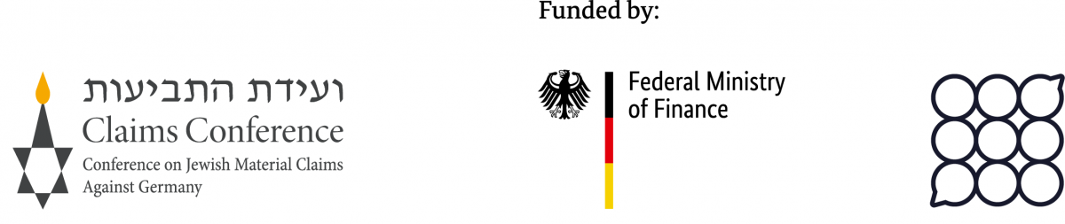 With Assistance from the Conference on Jewish Material Claims Against Germany. Sponsored by the Foundation "Remembrance, Responsibility and Future." Supported by the German Federal Ministry of Finance.