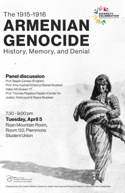 Armenian Genocide Panel - Spring 2016 - Photo