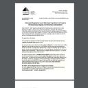 Screen shot of letter by Holocaust Organizations and Historians